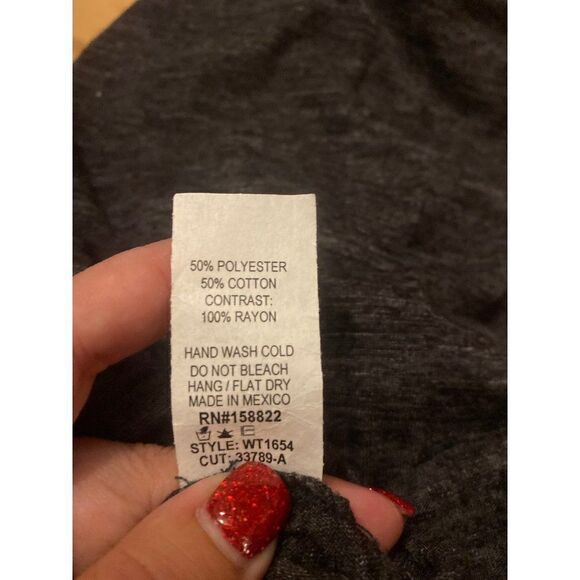 WST CST, women's ACDC graphic band cotton blend 3/4 sleeve t-shirt size XL - Picture 6 of 8